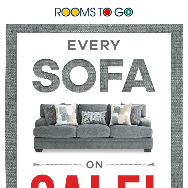 Save big: Summertime Sofa Sale Starts Now!