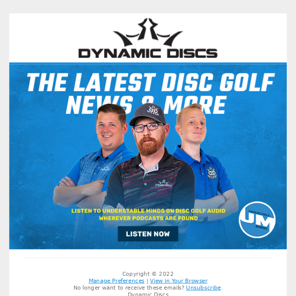 Dynamic Discs Are You Listening Our Podcast?