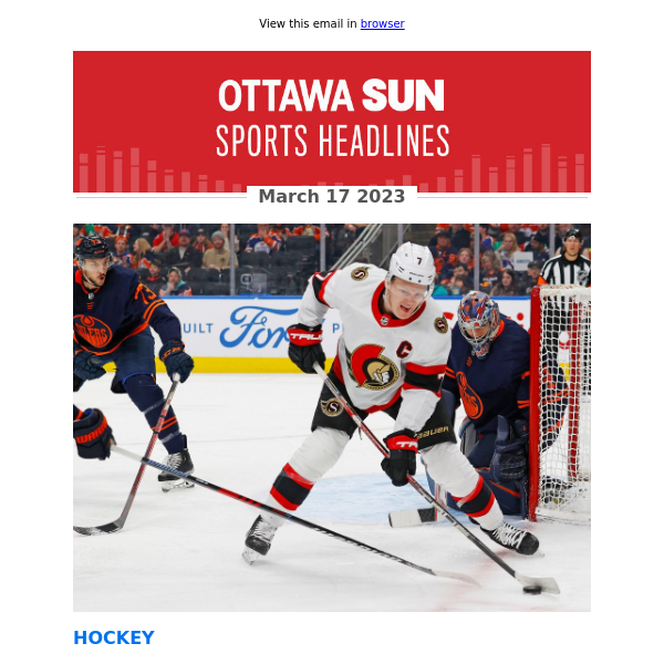 SNAPSHOTS: Senators captain Brady Tkachuk gives an assist to BGC Ottawa