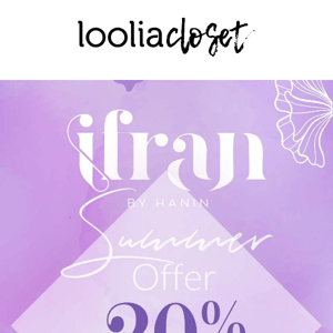 20% OFF on ALL Ifran products!🤩💥