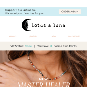 New Master Healer & Divine Healer Jewelry! 🎉