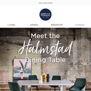 Meet the Halmstad dining table