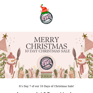 Day 7 of our Christmas Sale