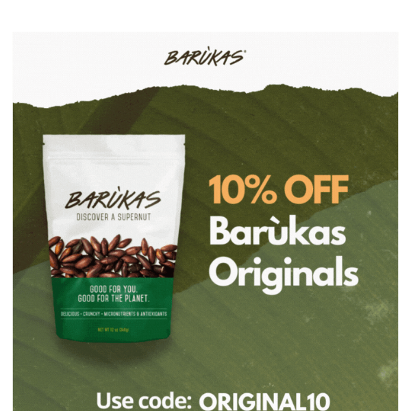 10% Off Barùkas Originals 🌎
