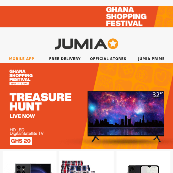 Ghana Shopping Festival is live🎉