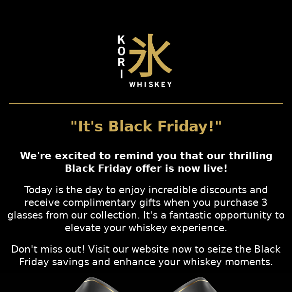 Today's the Day: Black Friday Offer is Here!