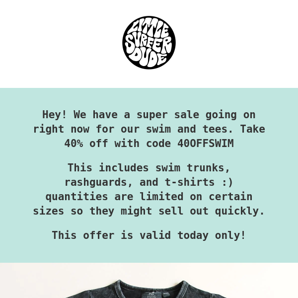 TODAY ONLY-40% OFF