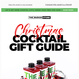 Christmas Cocktail Gift Guide 2022 🎄