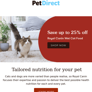 Save on Royal Canin Wet Cat Food