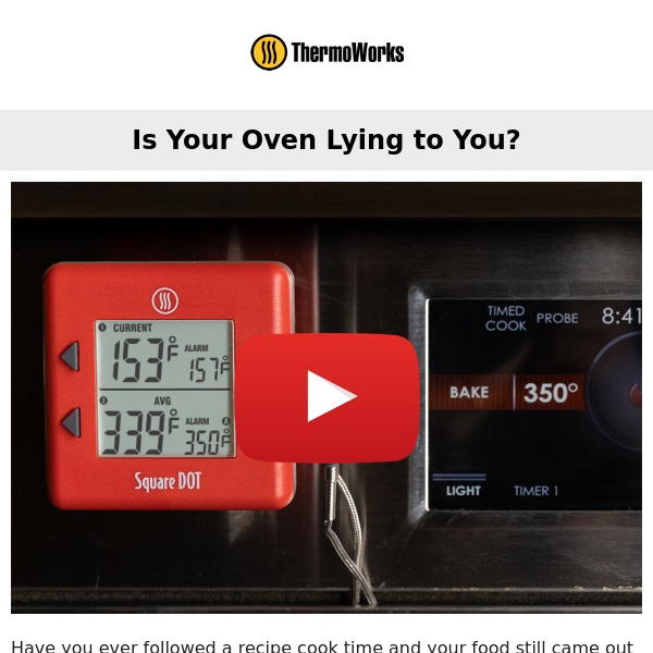 How to Check Your Oven Temperature Using Square DOT 