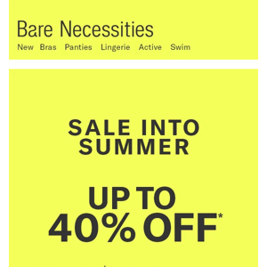 Summer Ready With Up To 40% Off Select Wacoal, Natori & More!
