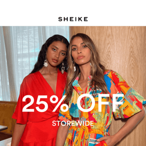 25% off Storewide 🥳