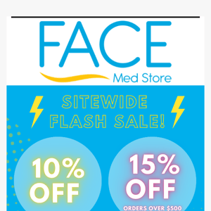 Last Chance for SITEWIDE 15% Off SALE!