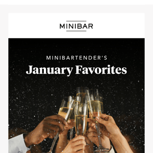 Cheers! Minibartender’s January Favorites Are Here