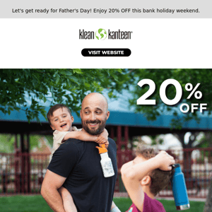 Get ahead for Father's Day!