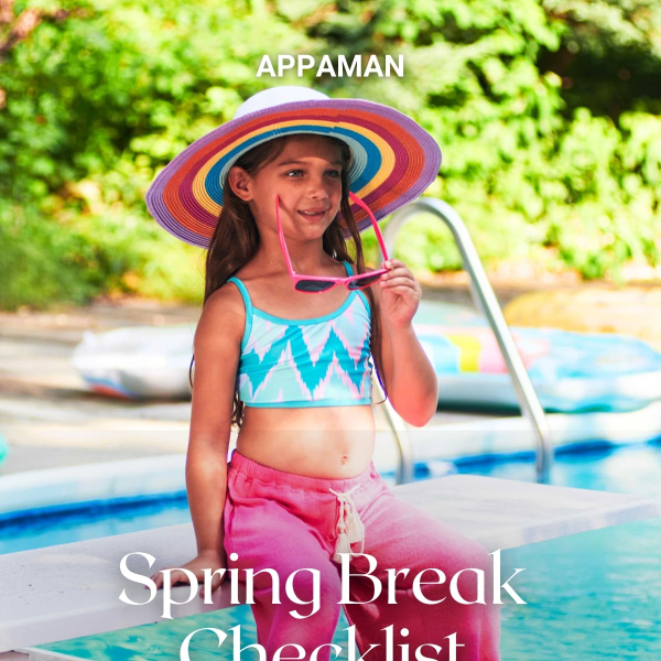 Spring Break Checklist ✓