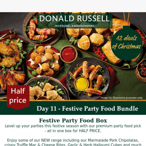 12 Deals of Christmas | HALF PRICE Party Food Box 💥