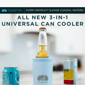 Our ALL NEW Universal Can Cooler is HERE!