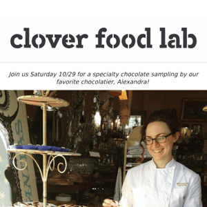 This Sat. at ROW: Specialty Local Chocolate