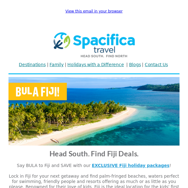Say Bula to Exclusive Fiji Deals 🌴