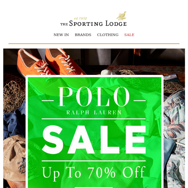 Up To 70% Off Polo Ralph Lauren - The Sporting Lodge