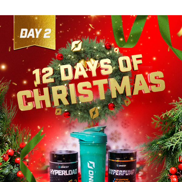 [Day 2] 20% OFF Pre-Workouts!