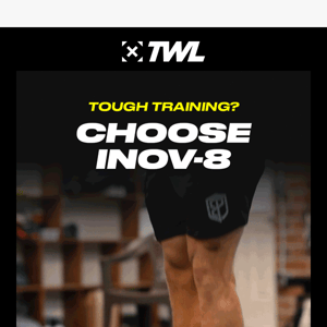 If it's tough training, choose INOV-8 shoes.
