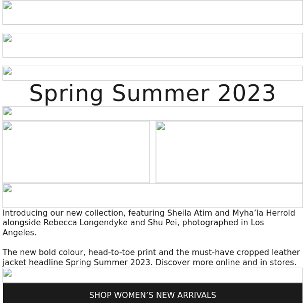 Introducing: Spring Summer 2023 