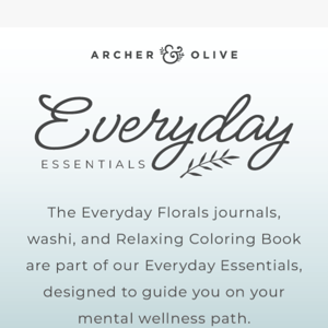 🌸 New to A&O: Shop the Everyday Essentials Journals & Tools