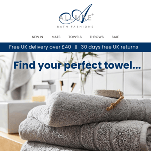 Find your perfect towel!