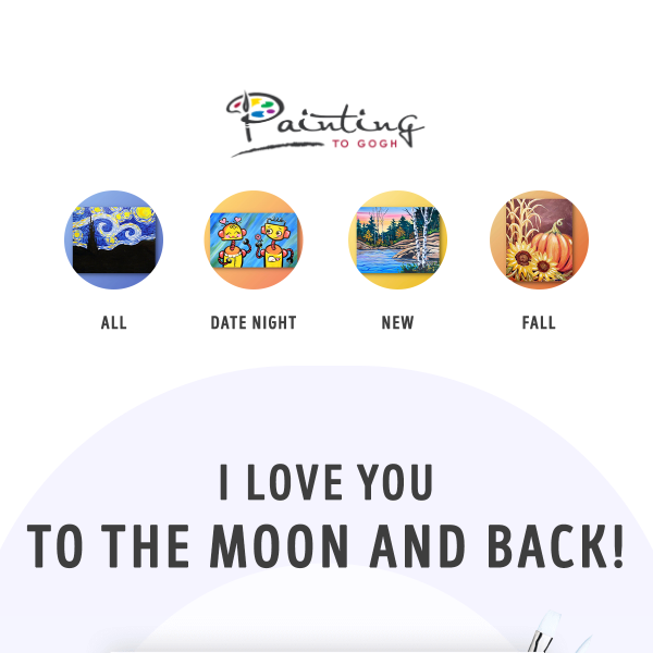 🌙 Date Night Magic: "I Love You to the Moon and Back"!