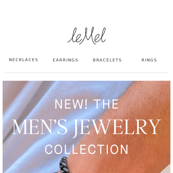 Now Trending: Men’s Jewelry 👌
