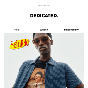 Introducing DEDICATED x Seinfeld