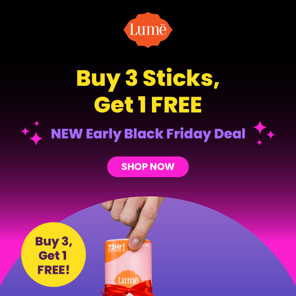 Buy 3 Sticks, Get 1 FREE 🎁