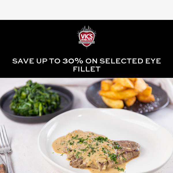 Save up to 30% on Selected Eye Fillet