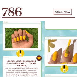 Embrace the Sunshine: Yellow Nail Polishes to Brighten Your Day! ☀️💛