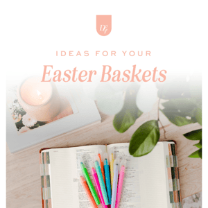 Fill your Easter baskets with gospel-centered gifts for kids of all ages!