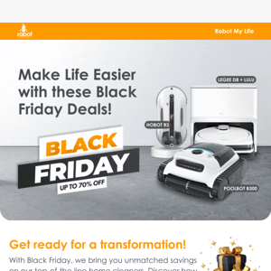 Black Friday Mega Savings: Elevate Your Lifestyle with Cleaner Living! ✨