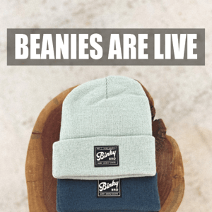 New BinkyBro Beanies Are Live!