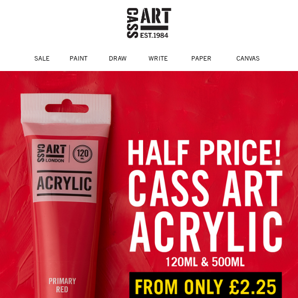 The Acrylic offer of the year !