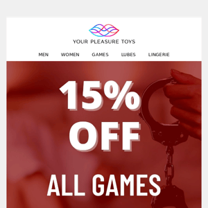 Get 15% OFF All of Games!