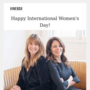 20% Off for International Women's Day!