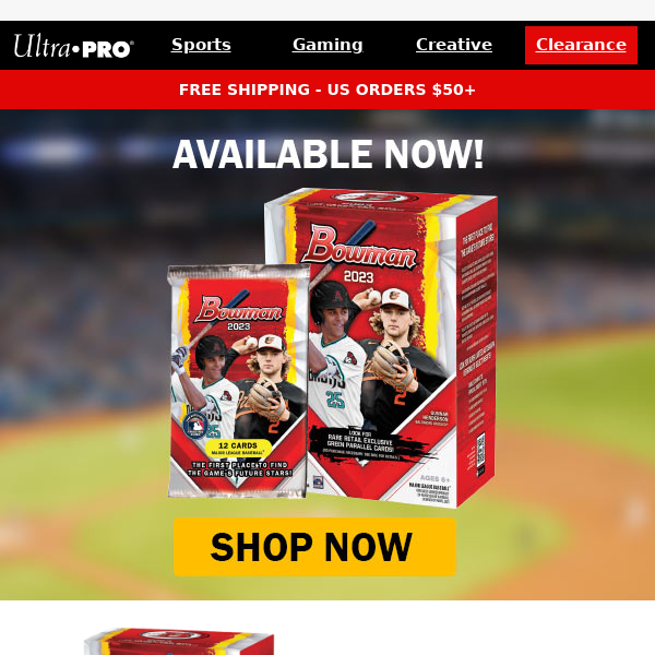 NEW! 2023 Bowman Baseball Blaster Box and Retail Packs