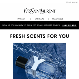 INSIDE: Your New Fresh Fragrance