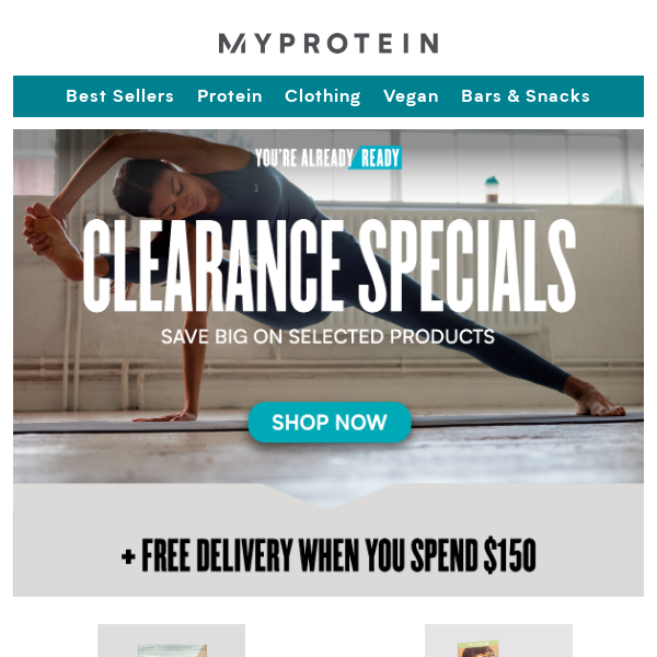 Time to stock up Myprotein NZ! 45% off selected products 🔥💰