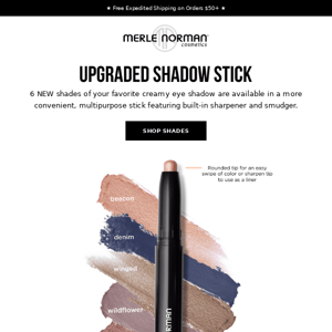 Eye Shadow just got more convenient!