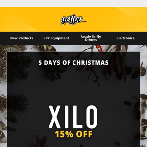🚀🔥 5 Days of Christmas: Save 15% on XILO Products  🔥🚀