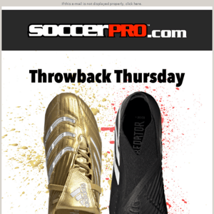 Throwback Thursday Predator Edition! Shop adidas Predator Absolute