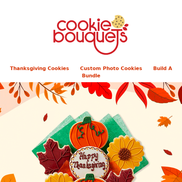 🦃 Gobble Up Our Cookies! 🍪