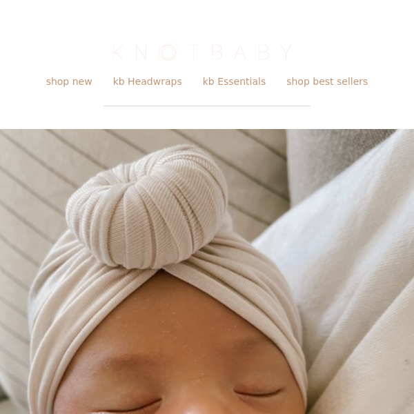 Top selling Linen kb Headwrap is now available in matching swaddle!